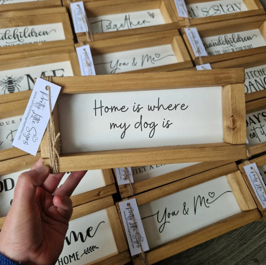 Home is where my dog is WHOLESALE LISTING